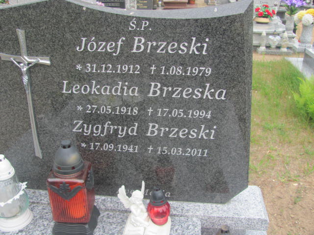 Grób Irena Brzeska