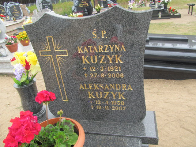 Katarzyna Kuzyk 1921 Kaliska - Grobonet - Wyszukiwarka osób pochowanych