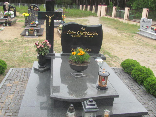 Grób Lidia Chabowska